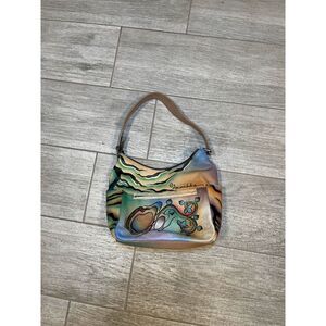 Anuschka Front Pocket Shoulder Bag